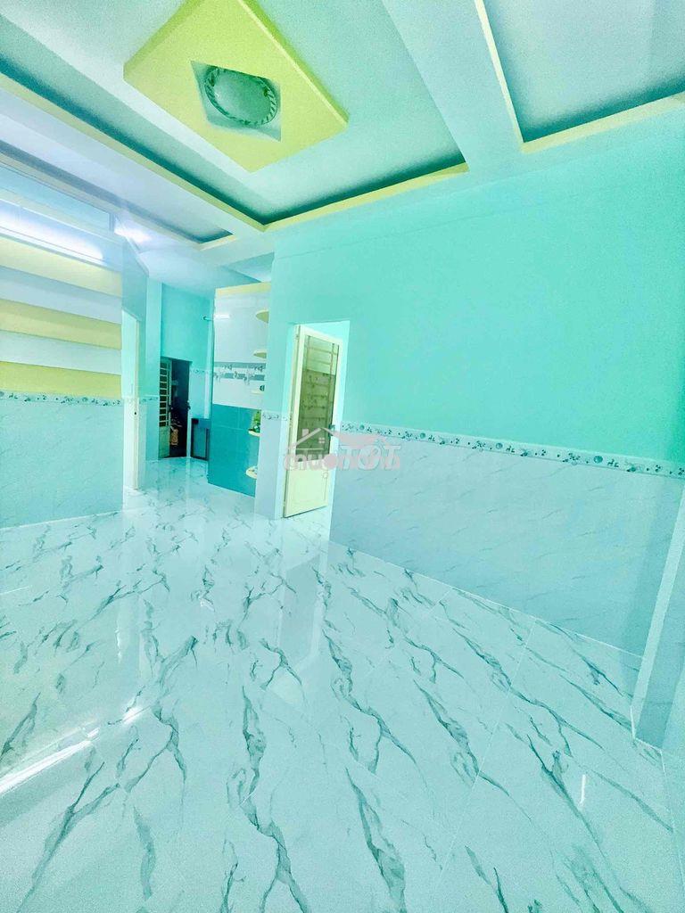 🏠Nhà  cho thuê mới 💯 hẻm âu dương lân. p3.q8. hem xe ba gác vô tới nhà