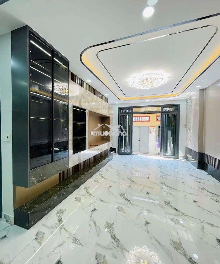Nhà mới trệt lầu dt 5x9m  full nội thất khu lý phục man  - 3