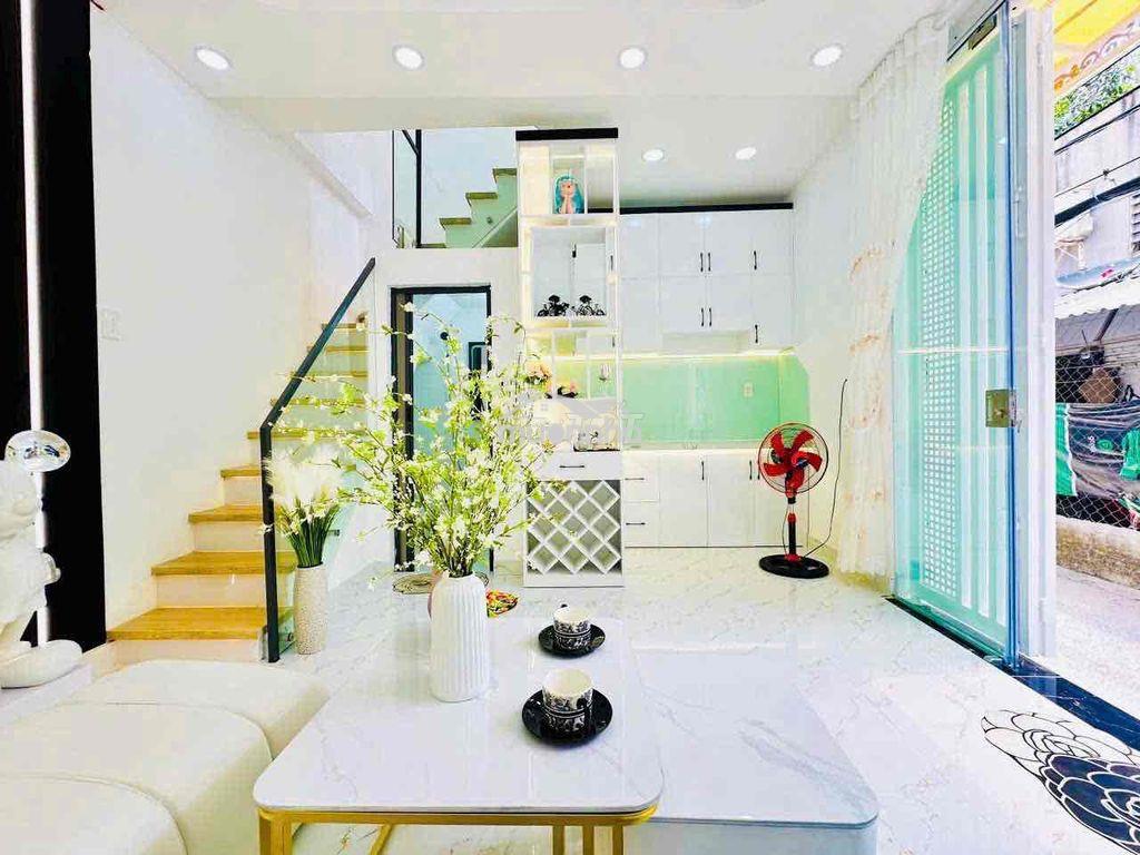 Nhà 2 lầu hẻm 1982 thông 1982 huỳnh tấn phât 60m2 - 2