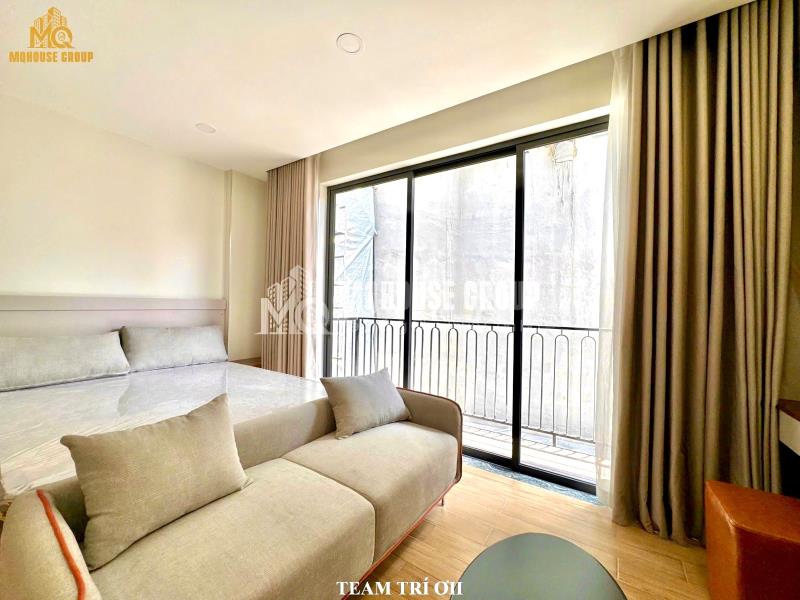 ✨ Cho thuê nguyễn cửu vân – sát quận 1 | căn hộ hiện đại, tone gỗ - thang máy, ban công, bồn tắm, dịch vụ dọn phòng ✨ - 3