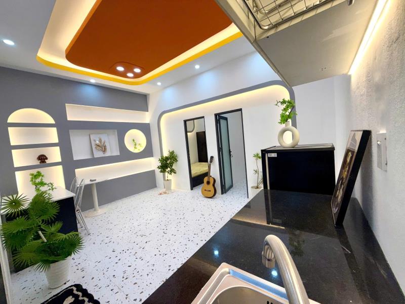 Căn hộ tân bình 2pn 1pk full nội thất hiện đại cửa sổ ban công thuận tiện đi sân bay, cộng hòa, trường chinh và q3, q10 - 4