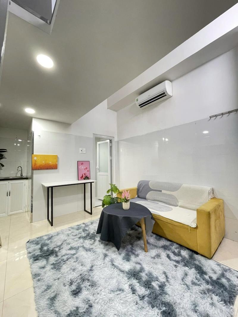 Duplex full nội thất - cửa sổ thoáng - nhà thang máy - ngay cầu bông thuận tiện di chuyển các quận - 3
