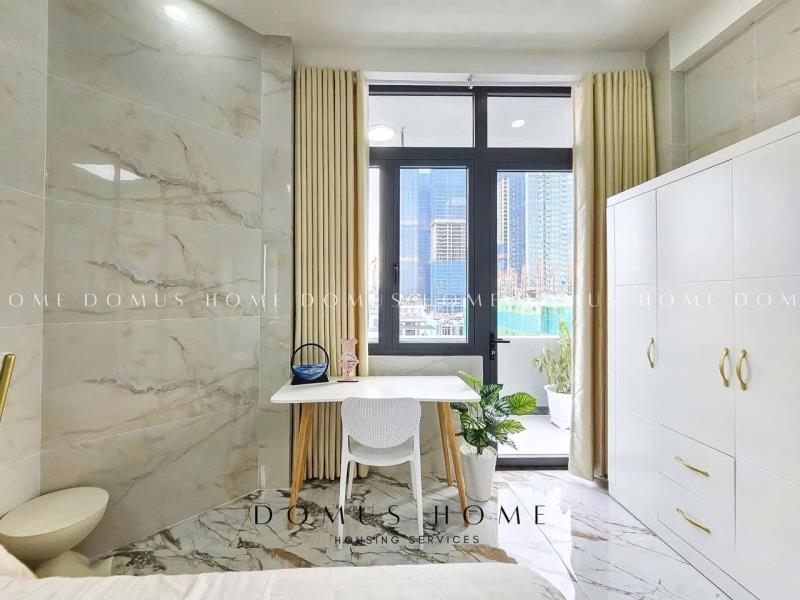 Cho thue căn họ dịch vụ 1pn, studio mới, ban công rộng full nội thất cao cấp trung tâm quận 7 gần rmit tdtu lotte mart sc vivocity - 4