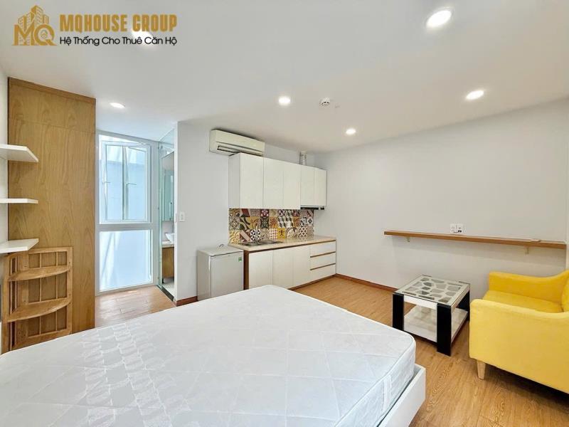 🌸 Cho thuê căn hộ mới - tone gỗ – bồn tắm, cửa sổ, giếng trời - trường sa - landmark 81🌸   - 3