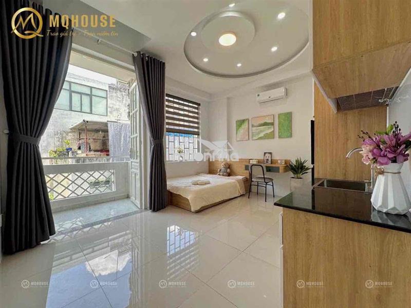 🌈Căn hộ ban công 35m2 nhà mới💥full nội thất xịn📍đường chu văn an