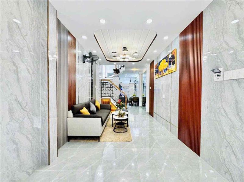 Cho thuê nhà 3,5x12 1lầu 3pn full nt hẻm 3,5m bùi quang là