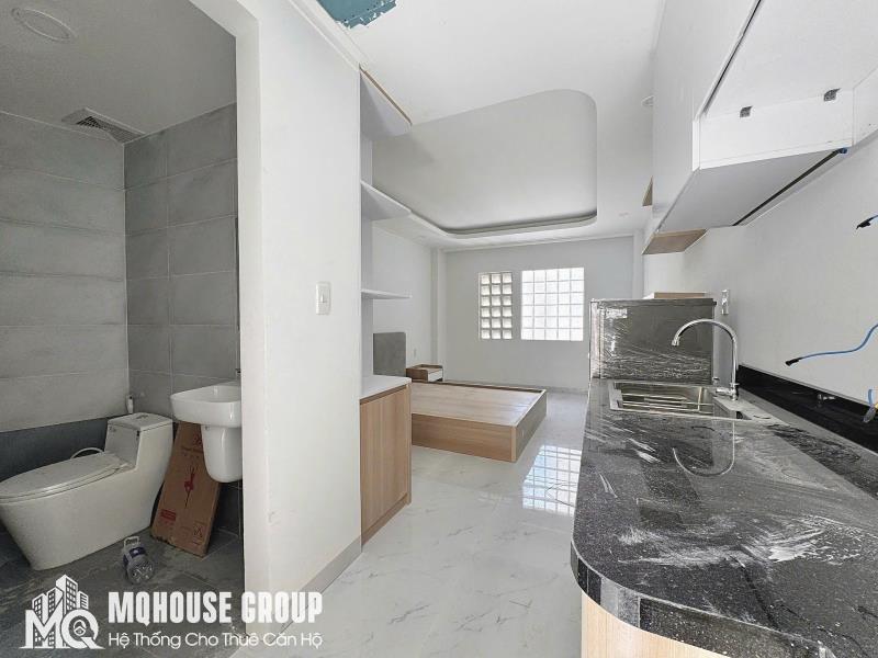 Căn hộ studio cực rộng cửa sổ to hiện đại 40m2 gần landmark81 bến xe miền đông bình thạnh - 4