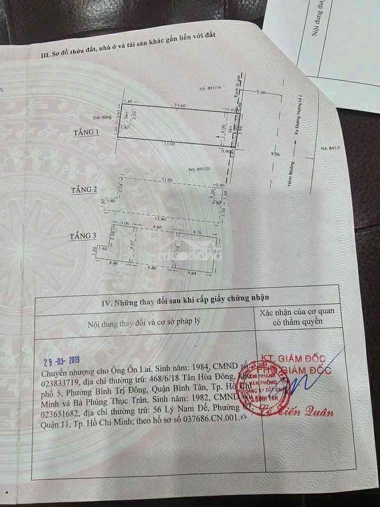 Nha hem xe hơi 891/18 hl 2 - 3