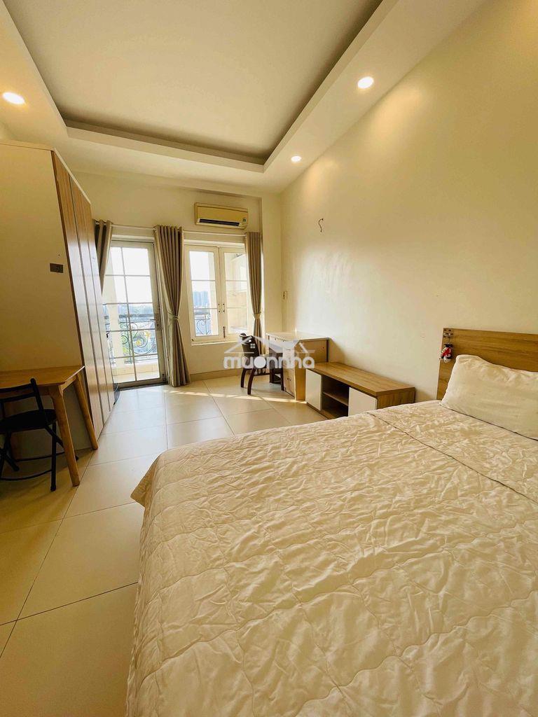 Phòng 30m2 ban công full nt ngay thanh đa gần đh hutech, ngoại thương