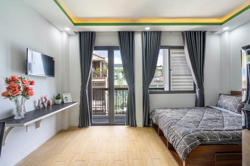 Bùi đình túy – ban công + cửa sổ + máy giặt riêng 🏡 - 4