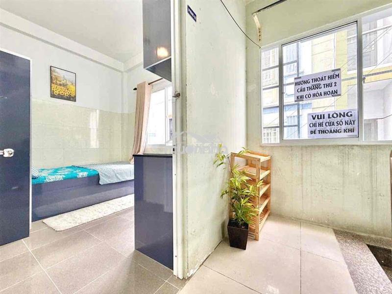 Studio full nội thất 1pn - 1wc riêng  + cửa sổ thoáng