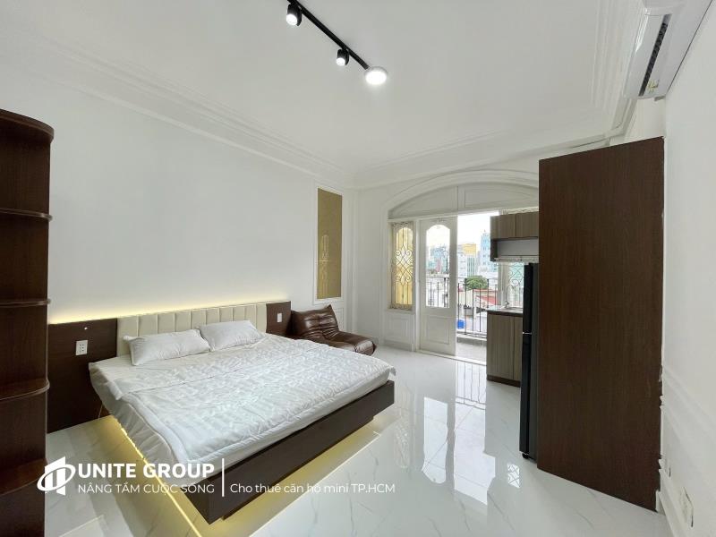 Cho thuê căn hộ cao cấp ban công vòm cực lớn, full nội thất xịn & máy giặt riêng – trần huy liệu, phú nhuận (giáp q1 & q3)