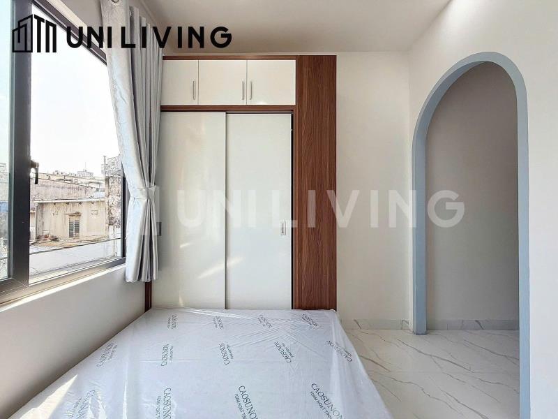 Căn hộ 1pn full nội thất - tách bếp - máy giặt riêng - chỉ 5-10p di chuyển các quận trung tâm