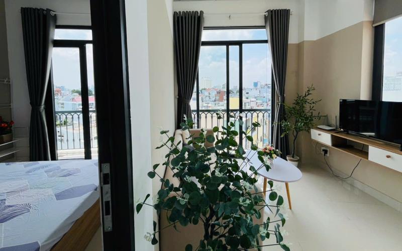 Căn hộ cực rộng  ban công sofa cực to  50m2  gần chợ tân định coop rạch miễu phú nhuận - 2