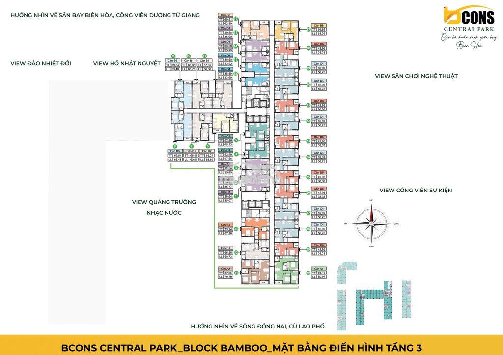 🔥 Bcons central park – chính thức mở bán 3 tòa tháp đầu tháng 9 - 2