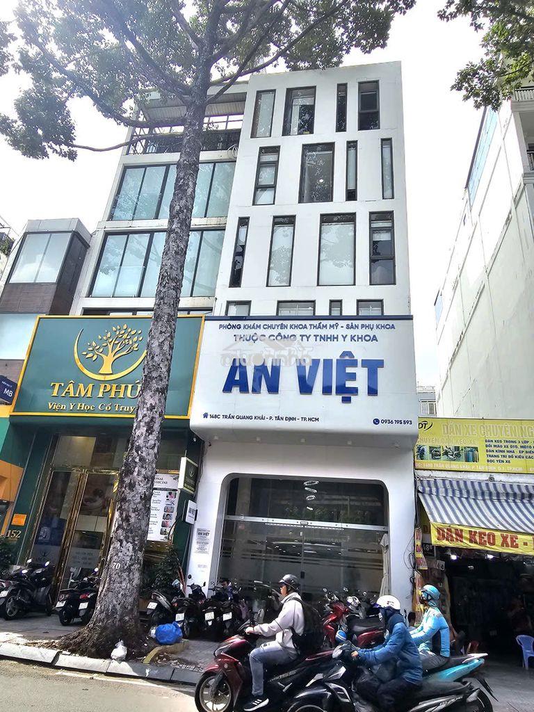 148 trần quang khải ngang 6m 7 tầng 1000m2 có thang máy