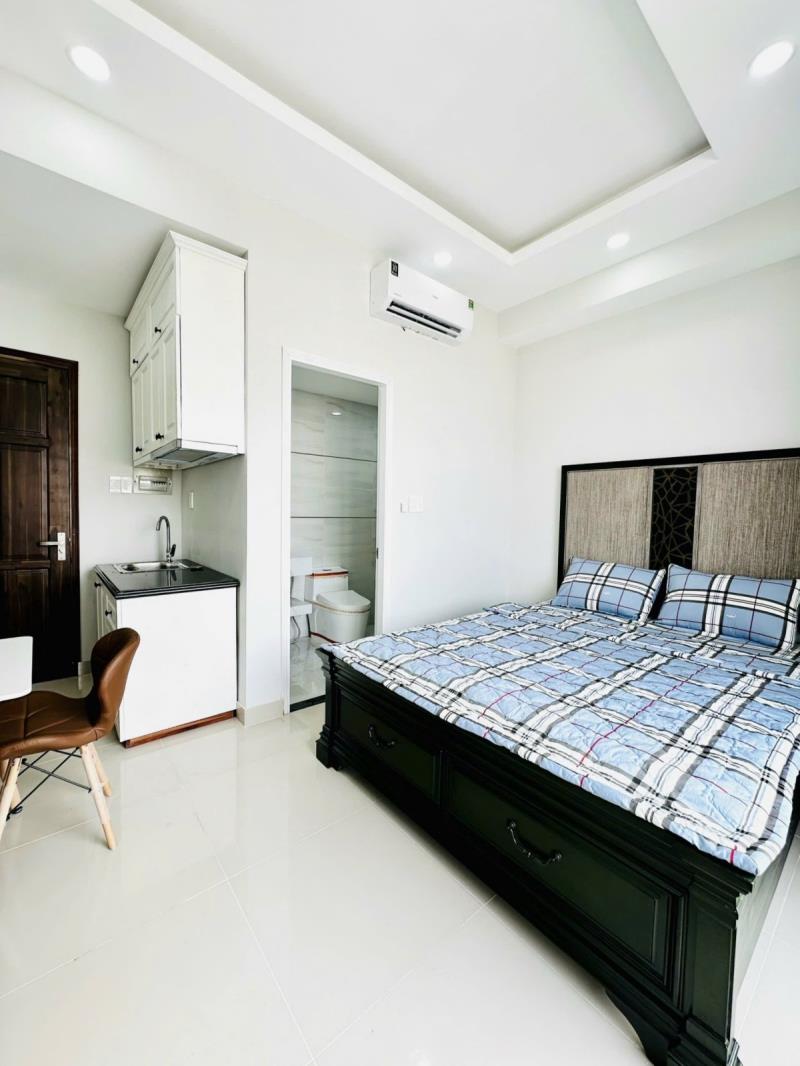 Cho thuê căn hộ ban công thang máy gần đại học hutech nguyễn hữu cảnh bình thạnh - 4