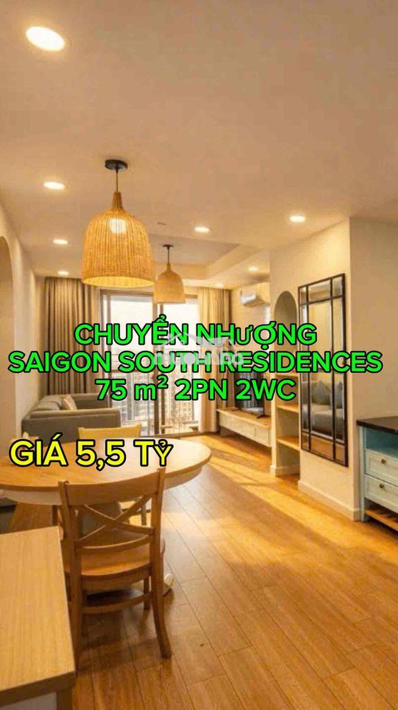 Cần bán căn hộ saigon south residences 75 m²