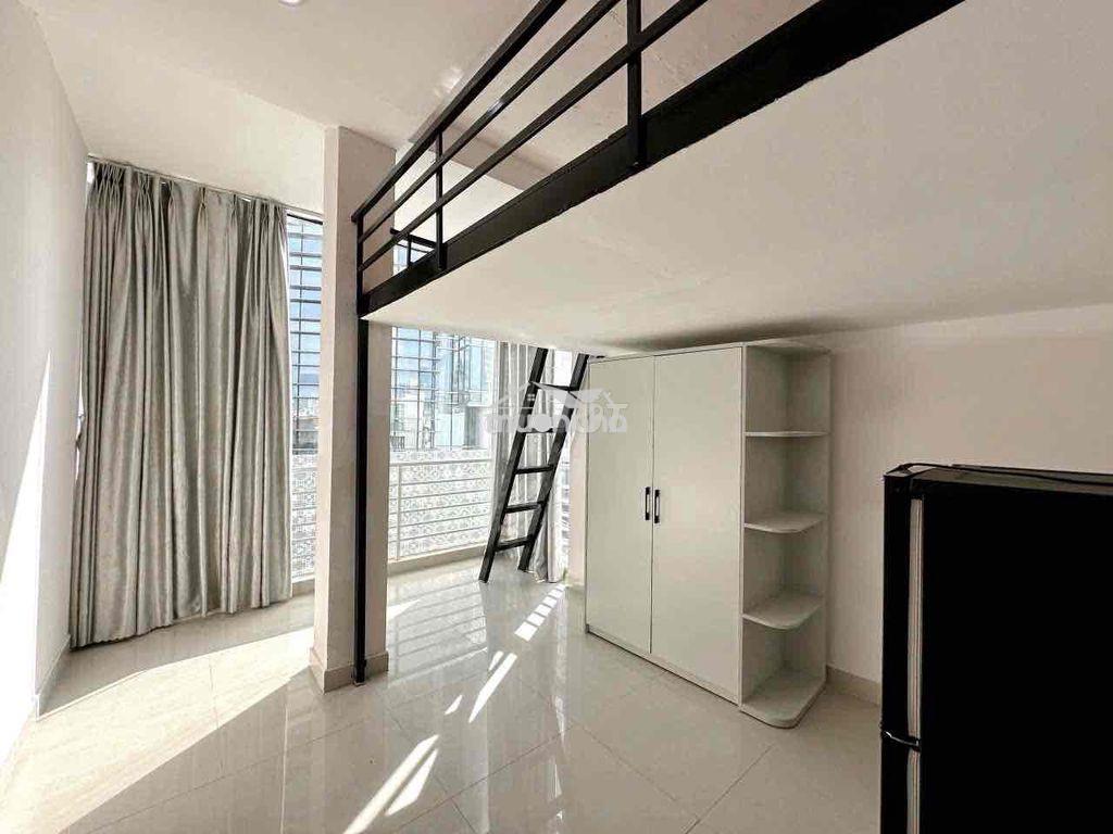 Căn hộ có gác rộng 30m2, cửa sổ trời lớn ngay đbp-gần uef, uth, hutech - 2