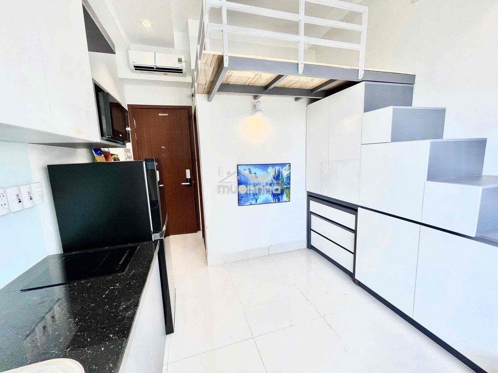 Cho thuê căn duplex cửa sổ trời thang máy full nt ở cống quỳnh quận 1 - 2