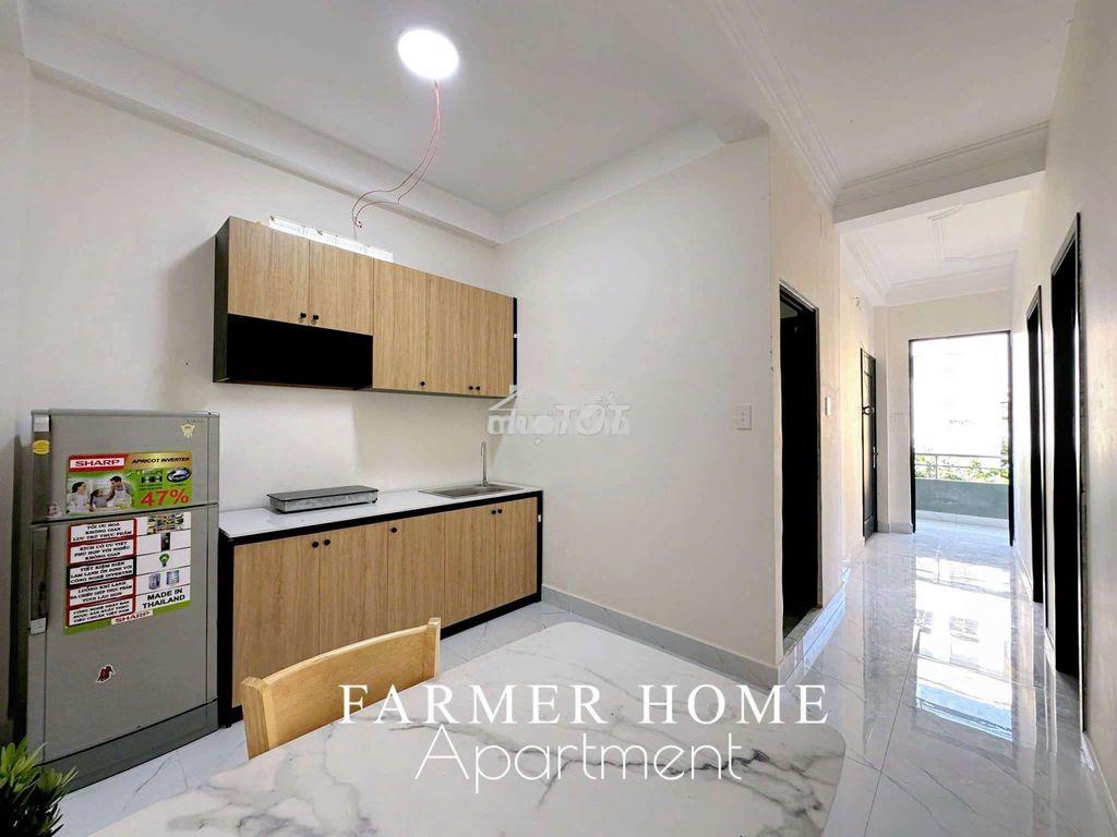 Căn hộ 2pn 55m2 ban công, full nội thất, nguyễn thượng hiền quận 3 - 4