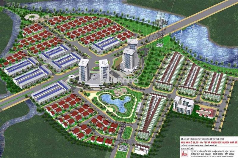 Đấy kdc 28ha nguyễn bình, đường 14m. sổ sẵn