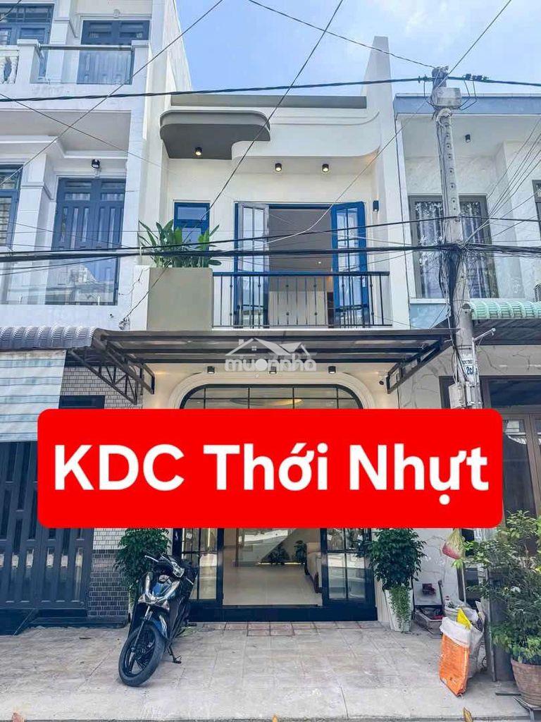 Bán nhà trệt lầu đẹp - kdc thới nhựt 1