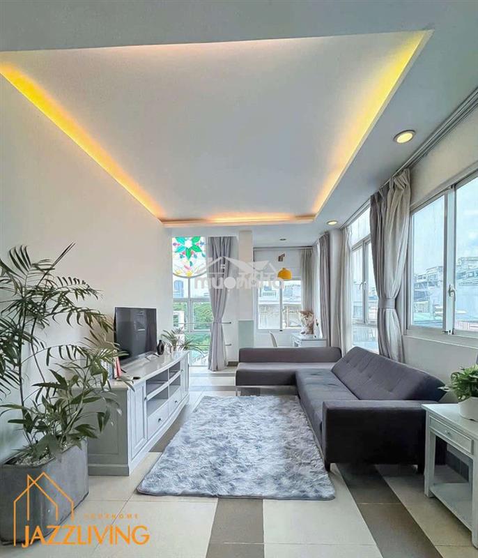 Cho thuê căn hộ 2pn 55m2, full nội thất, đường hai bà trưng quận 1