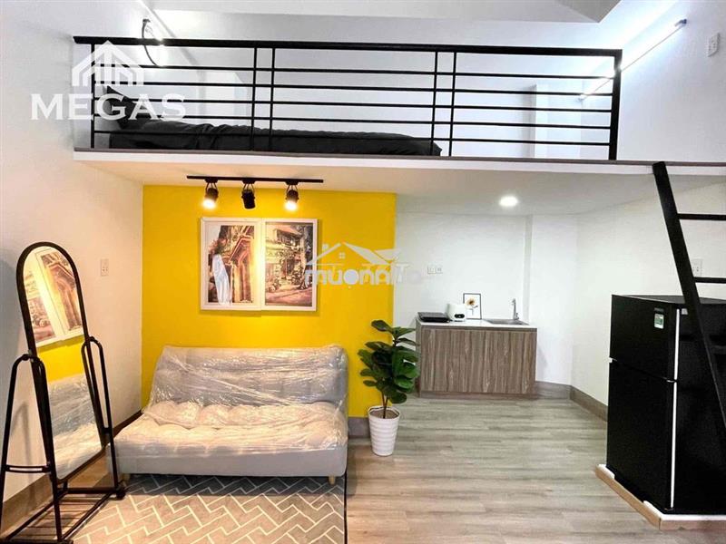 Căn hộ full nội thất giá rẻ cửa sổ trời ngay bx chợ lớn - hồng bàng