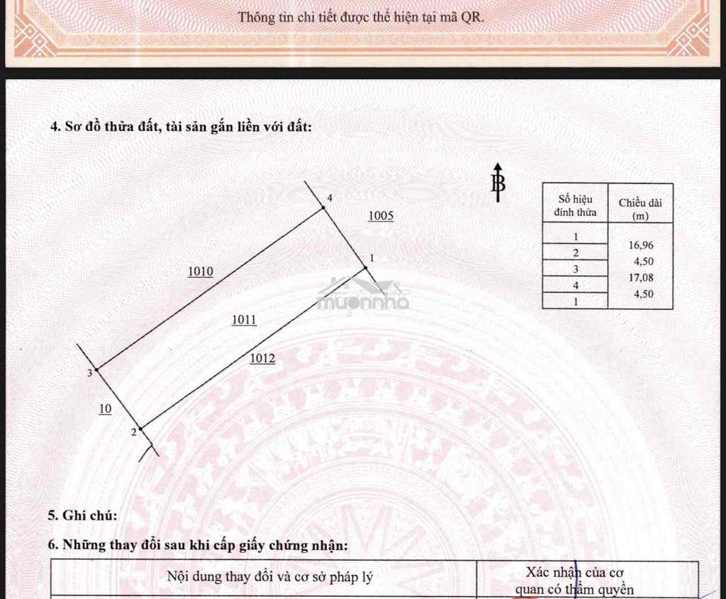 980tr/nền mặt tiền đường hoàng minh chánh đối diện trường học hoá an2 - 2