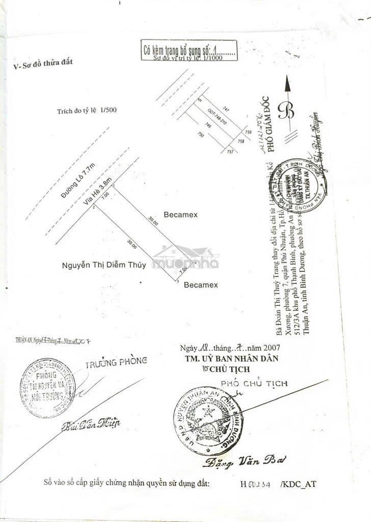 Cần bán nhà phố có phòng trọ – khu phố hòa lân 1 - 2