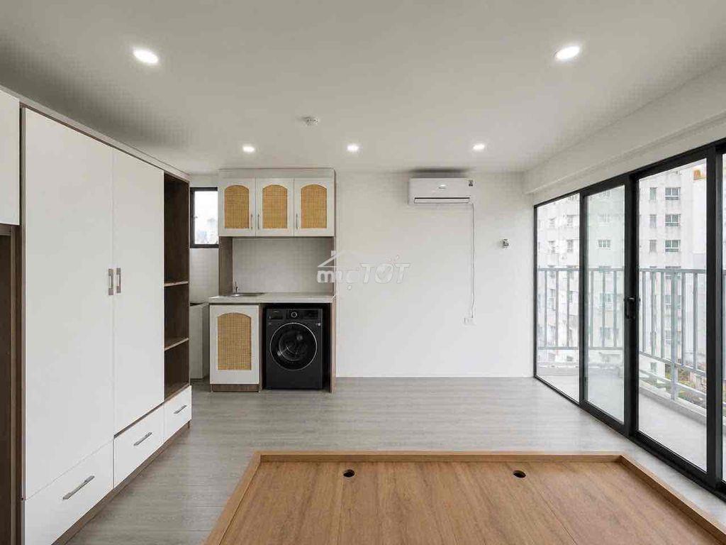Căn hộ studio ban công view đẹp gần ngã tư hàng xanh,hutech,uef - Ảnh 3