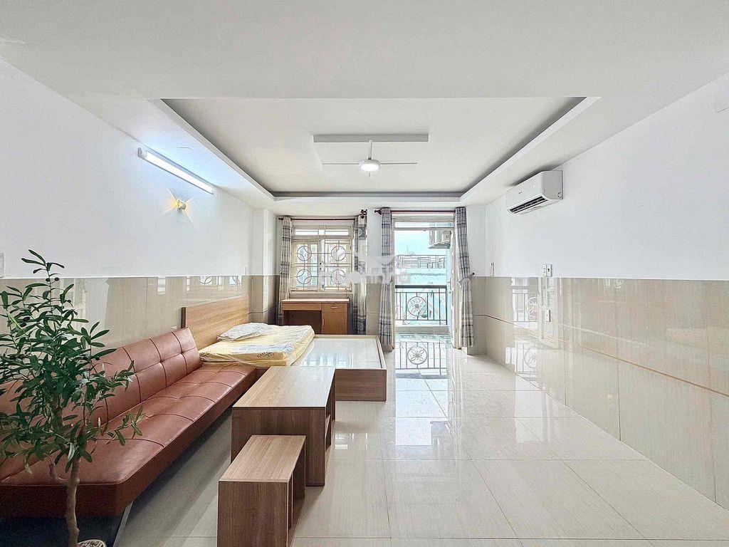 Cho thuê phòng ban công gần emat phan huy ích full nội thất mới - 2
