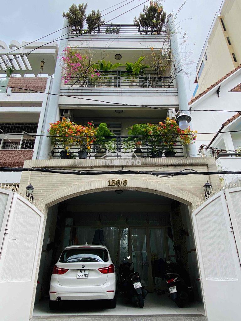[Vườn chuối] nhà 4 tầng 103 m2 - hẻm cực rộng đủ 2 ôtô tránh nhau