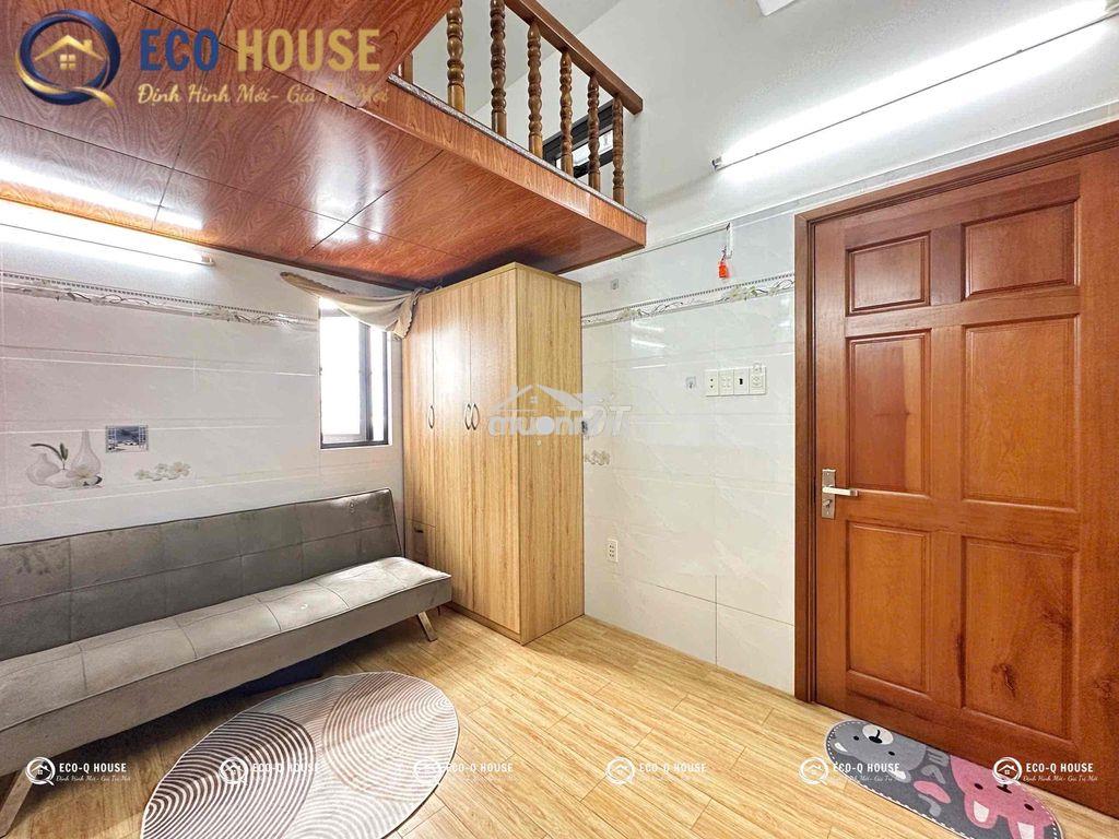 Studio gác lửng full nội thất - gần aeon bình tân - chỉ 4,4 triệu - 2