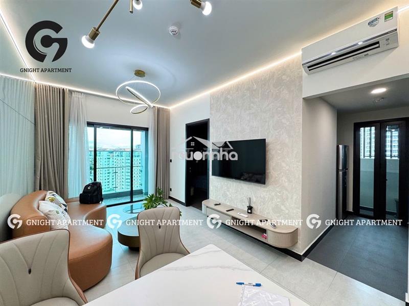 Cho thuê 2pn chung cư cao cấp delasol q4, nhà mới, nội thất siêu đẹp
