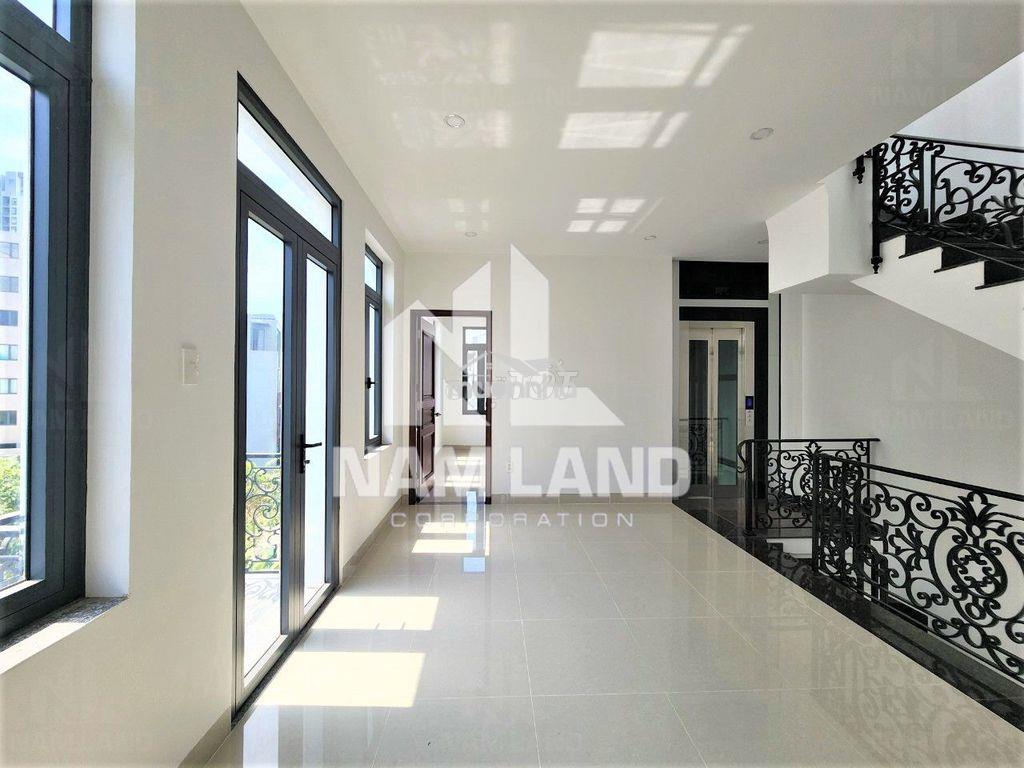 Cho thuê nhà mới dự án saigon mystery dt 7x20m hầm trệt 3 lầu - 2