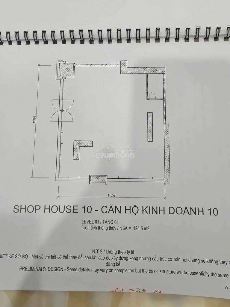 Cho thuê shophouse sunwah pearl  nguyễn hữu cảnh q. bình thạnh sát q1 - 4
