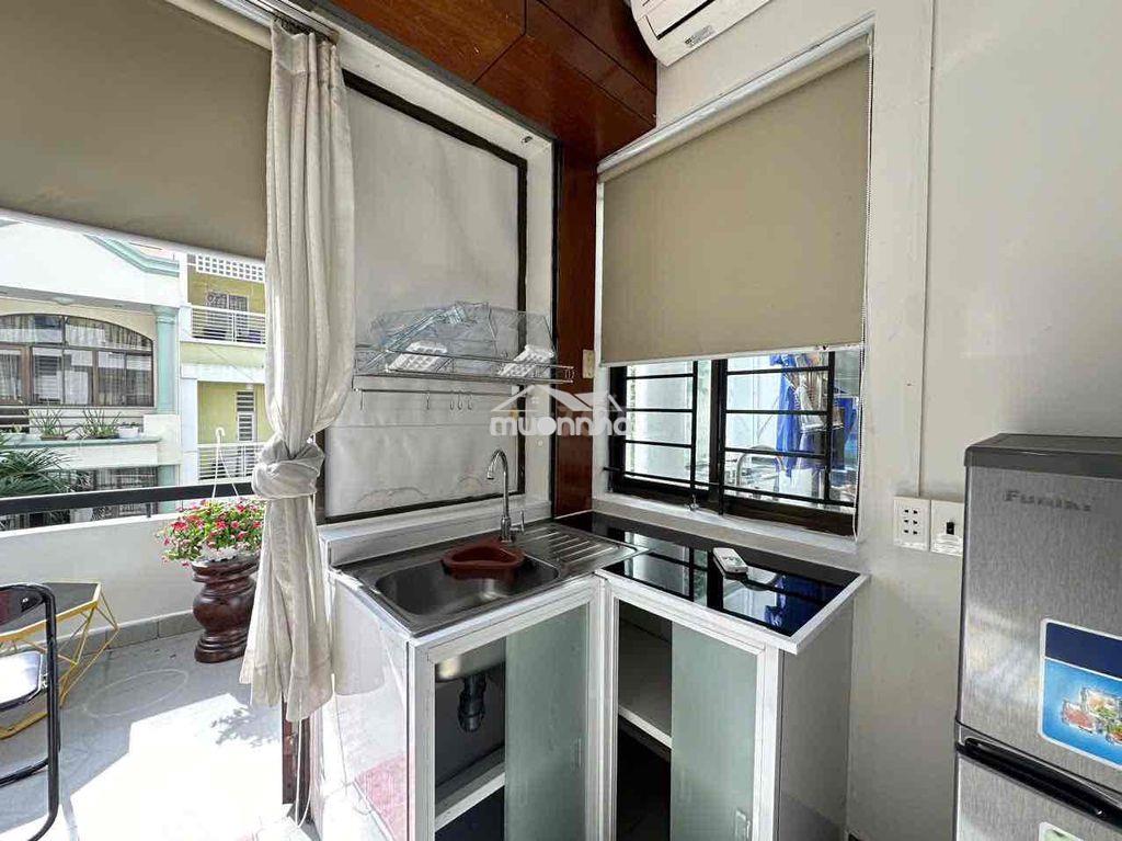 Căn hộ dịch vụ cao cấp nằm trong khu biệt thự hồ văn huêfull nội thất - 4