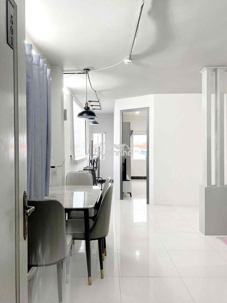 Căn hộ 1pn , 1pk 40m2  - full nt , view chill , gần sân bay - 2