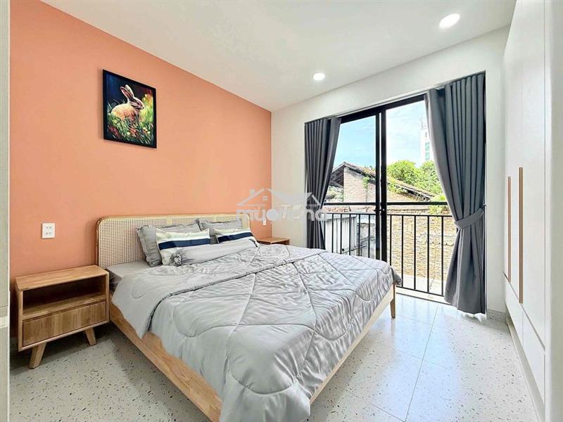 Cho thuê căn hộ 1pn ban công full nt gần s.bay, cv gia định, cv hvt.