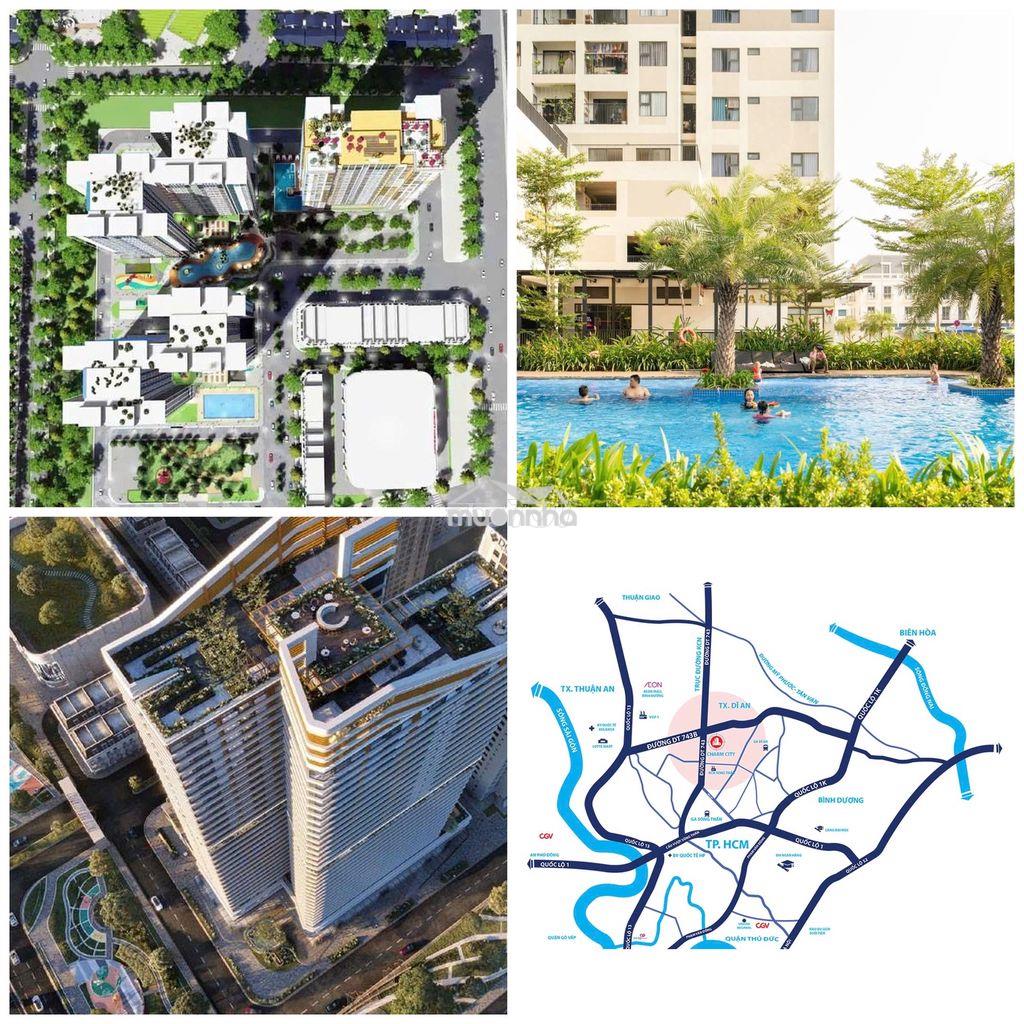 Bán căn hộ charm city dĩ an 70m², 2pn 2wc, view landmark - 3