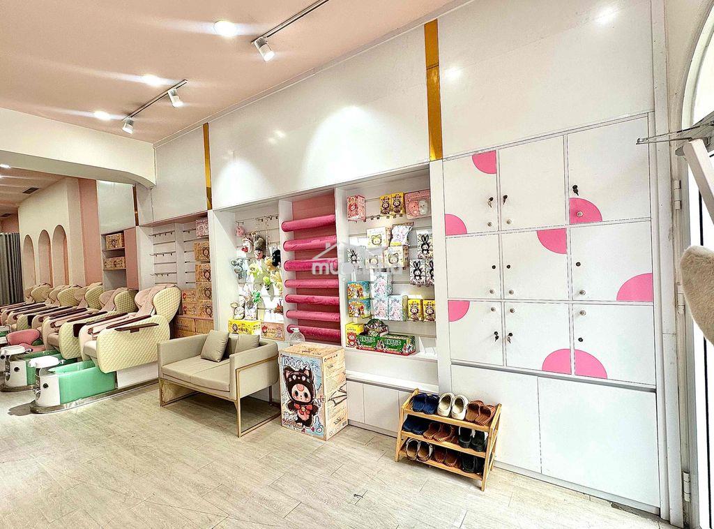 Sang tiệm nail-mi-gội đầu cao cấp ngay ngã 4 gò vấp, siêu rộng 2 lầu - 2