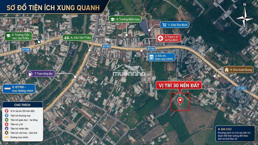 Đất dành cho khách đầu tư giá f0, mới ra sổ, lô mặt tiền góc hơn 1 tỷ - 4