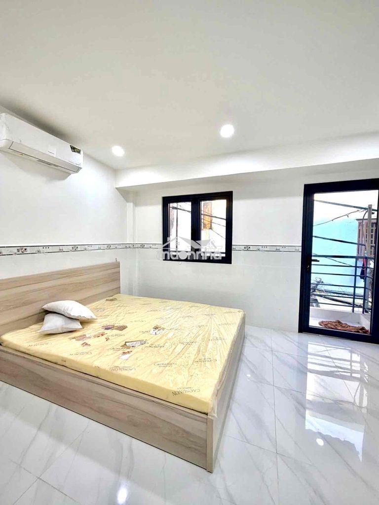 Nhà mới dt 32m2, lê văn quới, sổ riêng hc đủ, nhỉnh 2tỷ - 4
