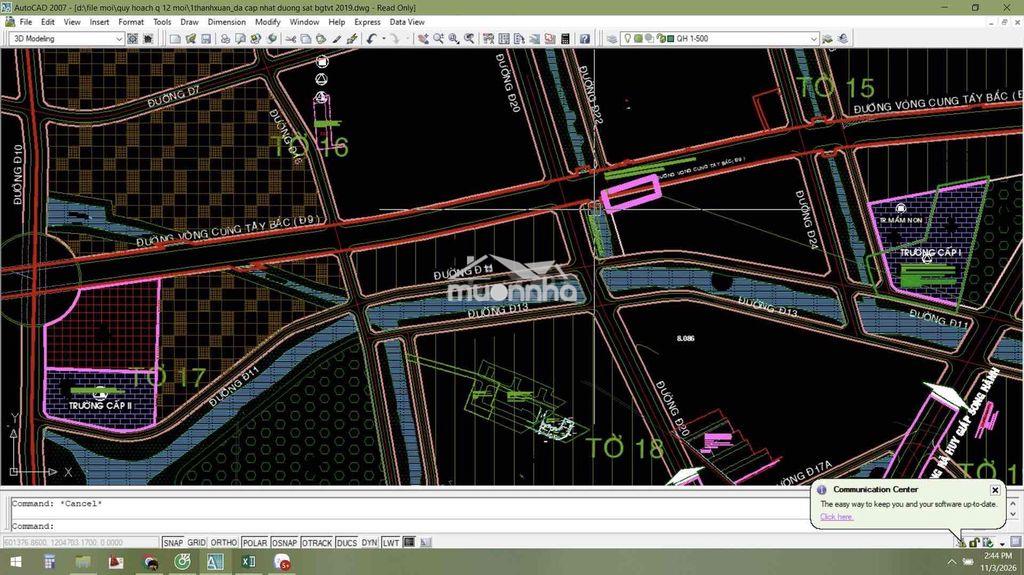 Đất mặt tiền đường 40m. f0 - 3