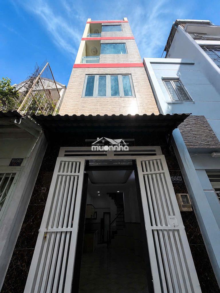Nhà 5 tầng âu dương lân p3 q8 3,2x8,5m 3pn 4wc