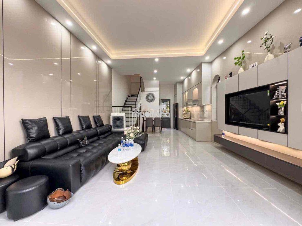 Nhà mới 3 tầng mặt tiền thái thị bôi kẹp 2 mặt kiệt - 2