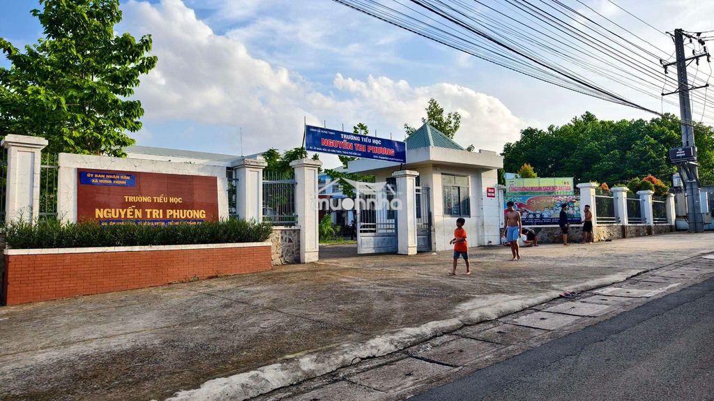 Bán đất thổ cư 100m2, đối diện trường học, khu bàn cờ gần vđ4 tây hòa - 4