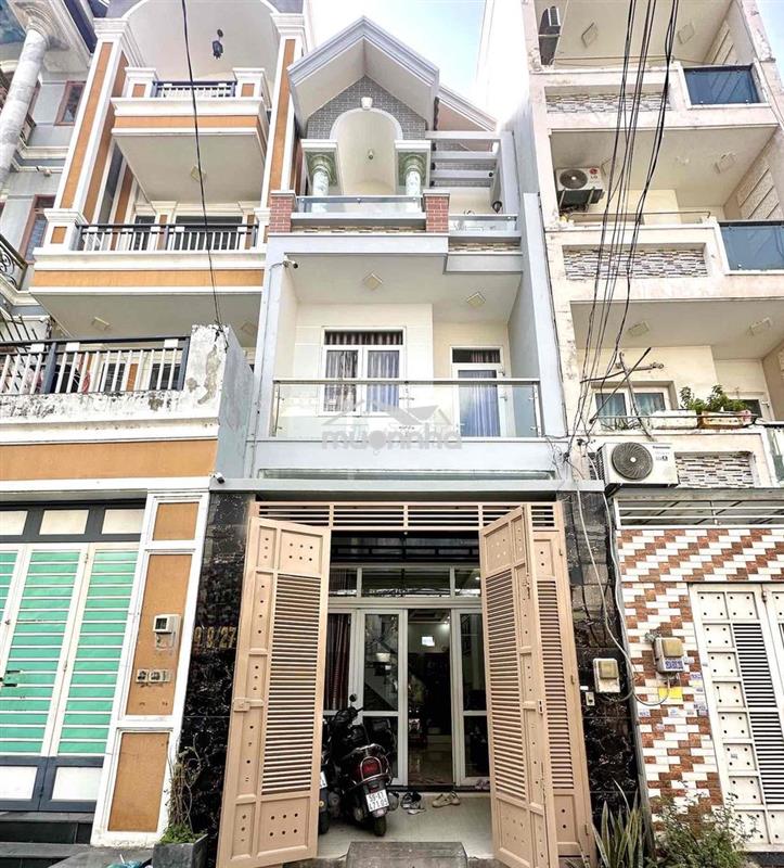 Nhà 3 tấm 4x13 hẻm 1 sẹc hương lộ 2 full nội thất